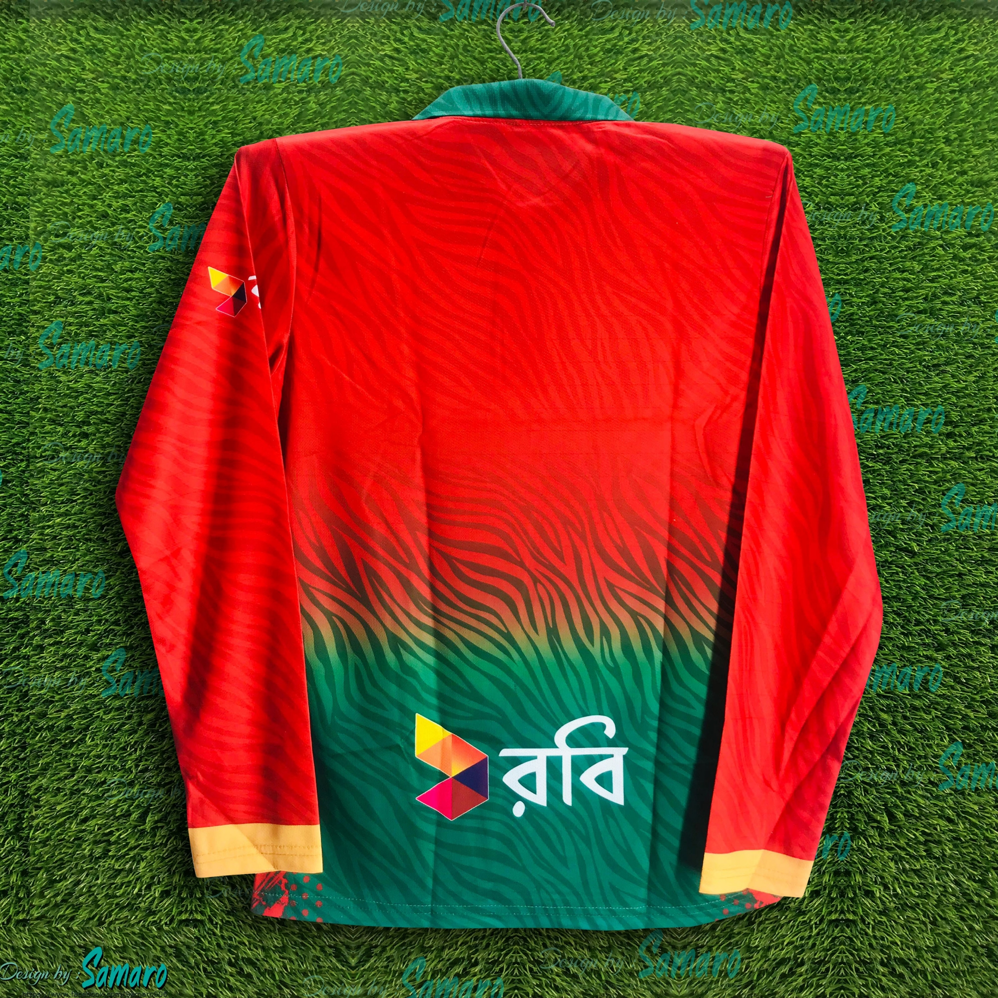 Picture of Bangladesh T 20 Cricket Jersey 2025/2026 Full Sleeve Jersey For Men - Long Sleeve t shirt - Bangladesh Cricket Jersey 2025