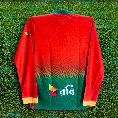 Picture of Bangladesh T 20 Cricket Jersey 2025/2026 Full Sleeve Jersey For Men - Long Sleeve t shirt - Bangladesh Cricket Jersey 2025