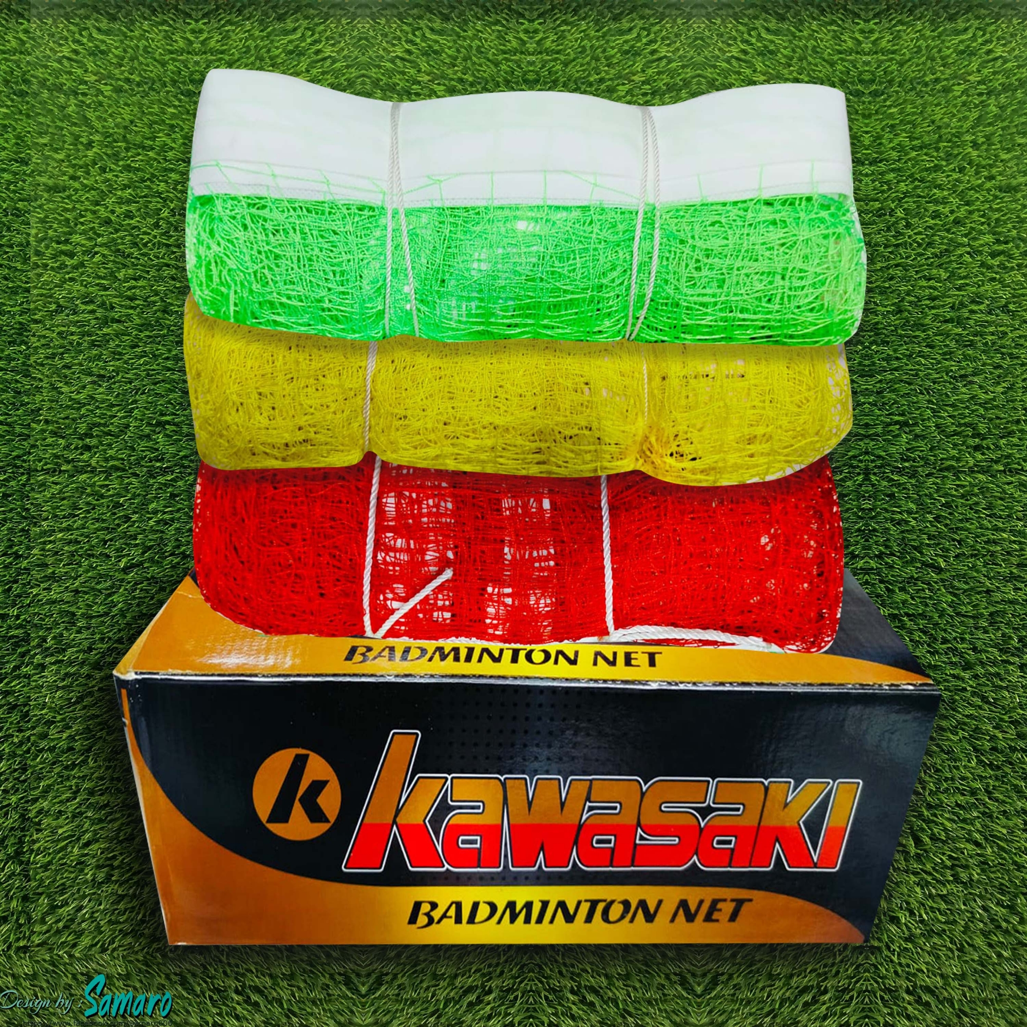 Picture of Badminton Racket Net - Kawa-sakii Professional Badminton net