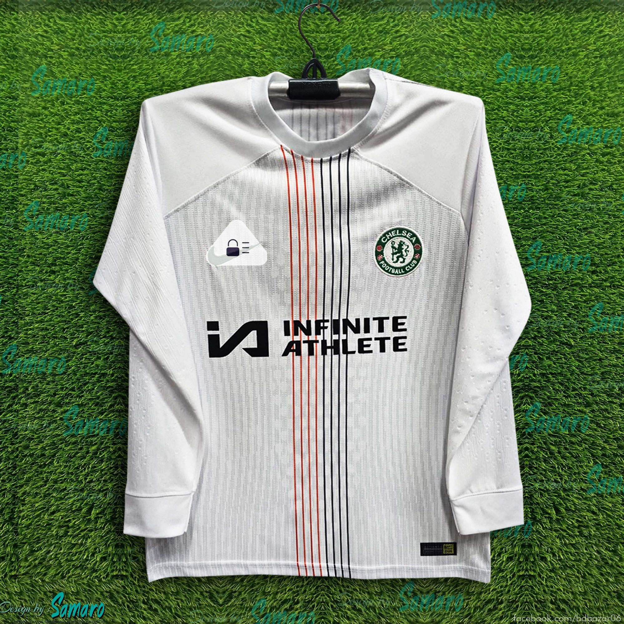 Picture of Chelsea Full Sleeve Jersey 2025/2026 Thai Premium Football Jersey For Man - Long Sleeve - Chelsea Football Jersey 2025