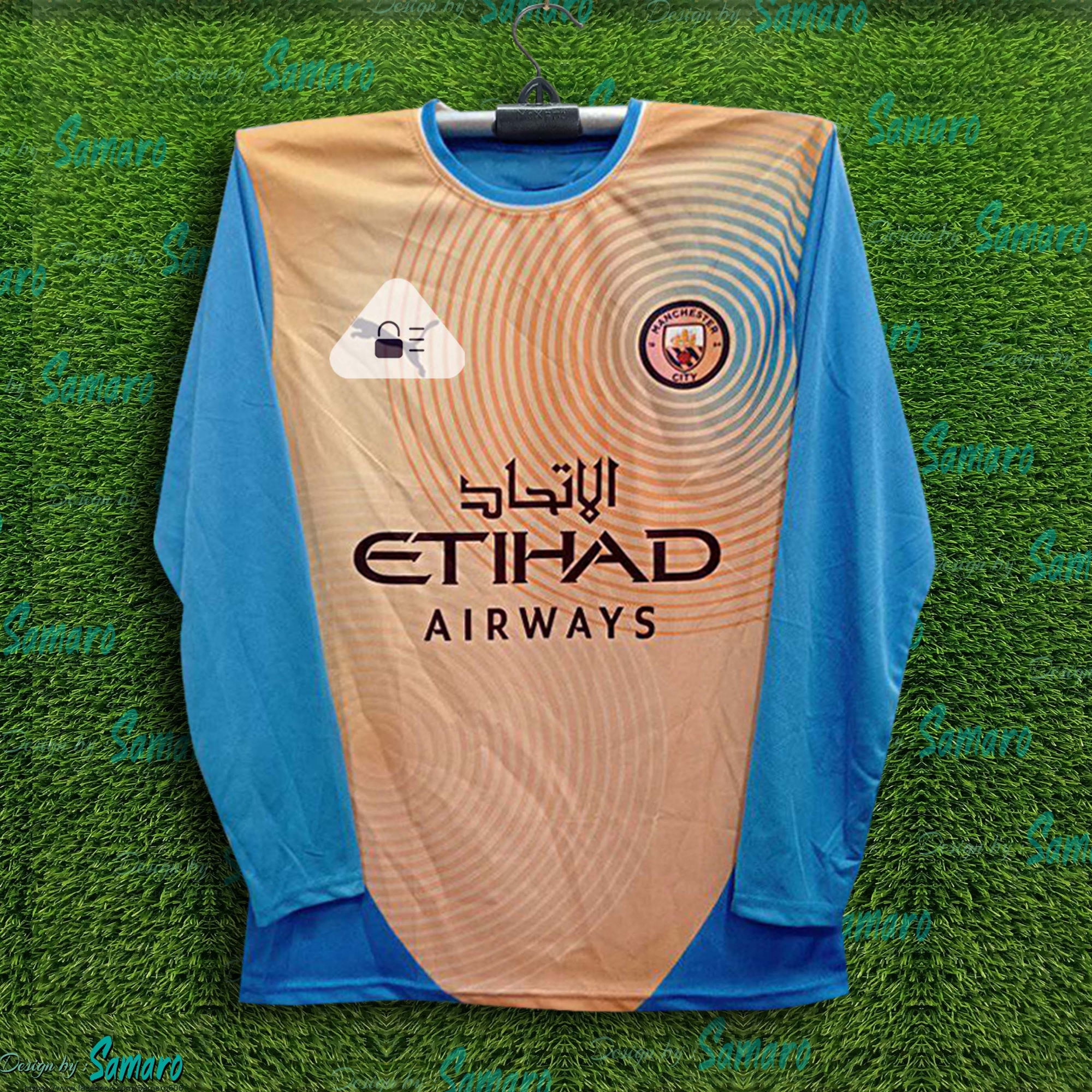 Picture of Manchester City Full Sleeve Football Jersey for Man - Manchester City Jersey 2024-25