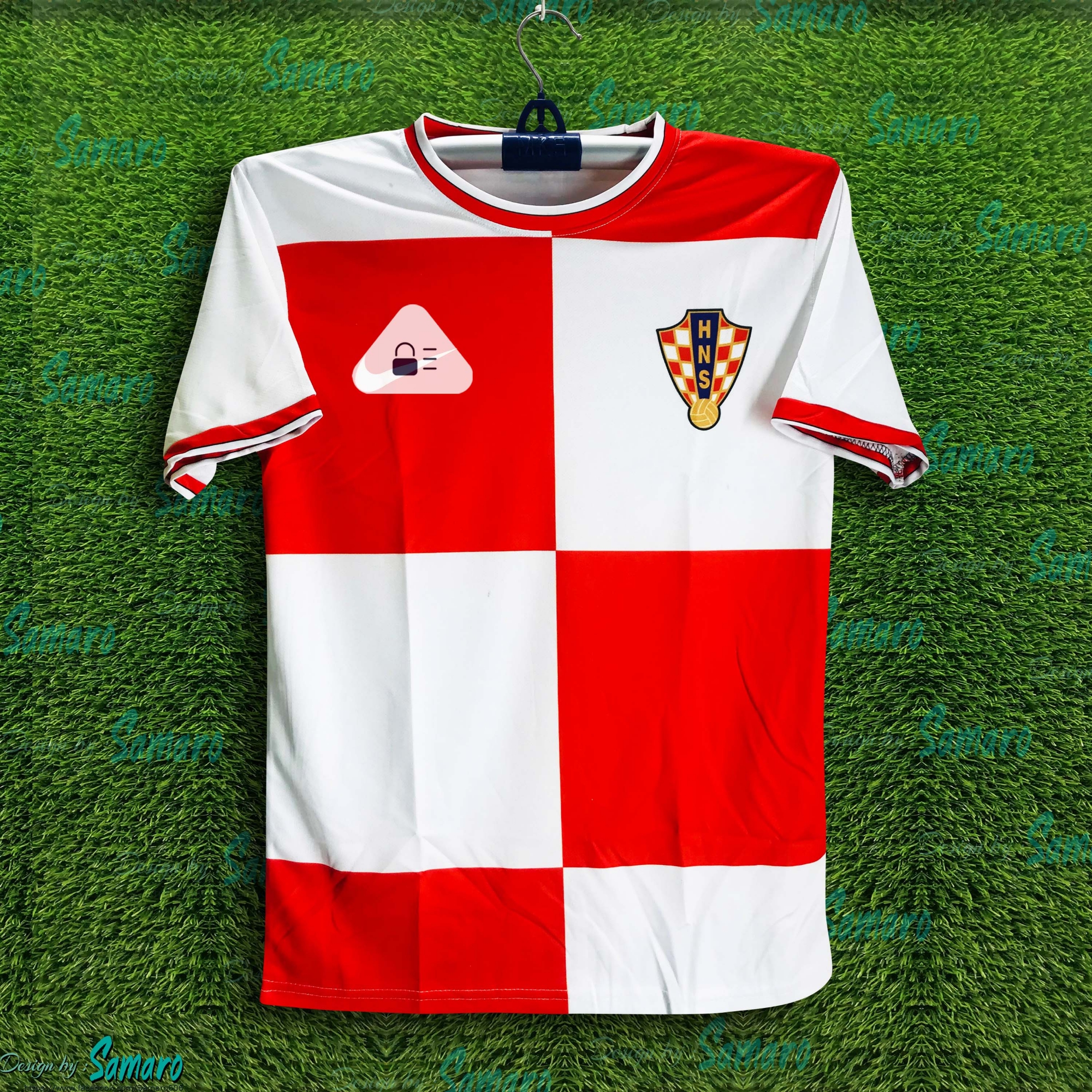 Picture of Croatian Short Sleeve Football Jersey For Men - Half Sleeve T Shirt - Croatian Football Jersey 2025-26