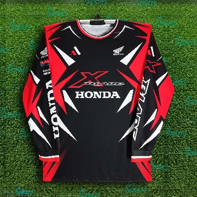 Picture of Honda X Blade Full Sleeve Bike Jersey For Men - Honda Bike T Shirt - Honda Jersey 2025/26