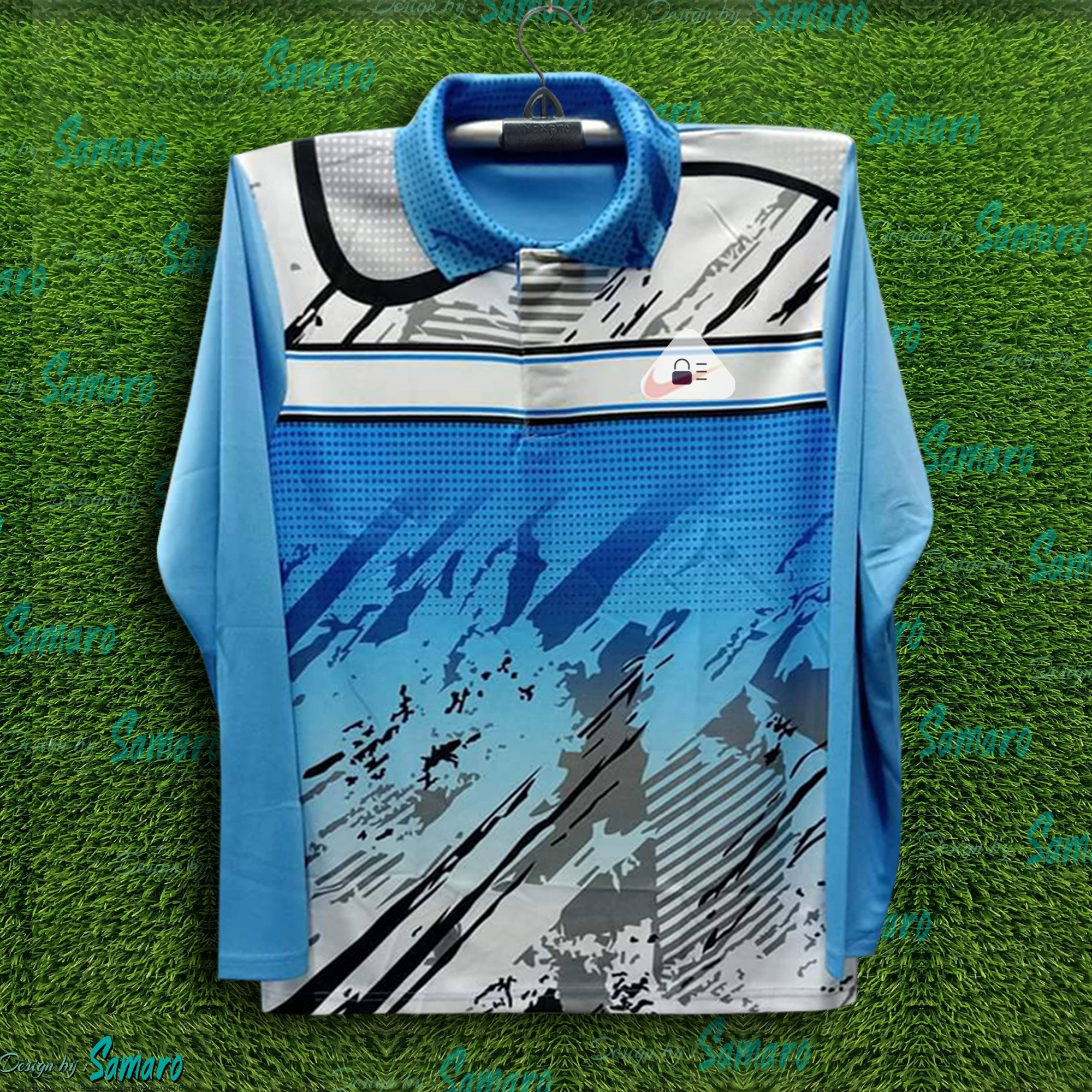 Picture of Stylish Full sleeve Collar Polo Jersey For Man - Polo T shirt For Man - Polo Jersey