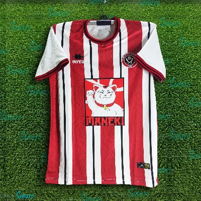 Picture of Sheffield United Thai Premium Football Jersey For Men - Half Sleeve T Shirt - Sheffield Football Jersey 2025