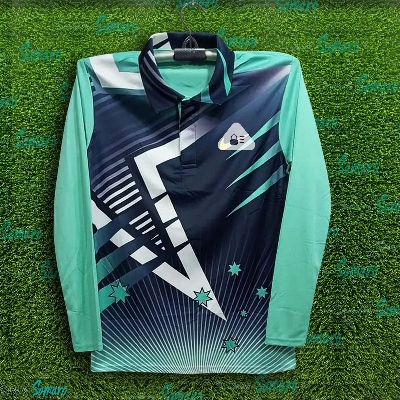 Picture of Stylish and Comfortable Full Sleeve Collar Polo Jersey For Man - Long Sleeve Polo T shirt For Man - Polo Jersey