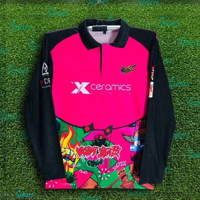 Picture of Sylhet Strikers Full Sleeve Polo BPL Cricket Jersey For Man - BPL Long Sleeve T Shirt - Sylhet Jersey 2025/26