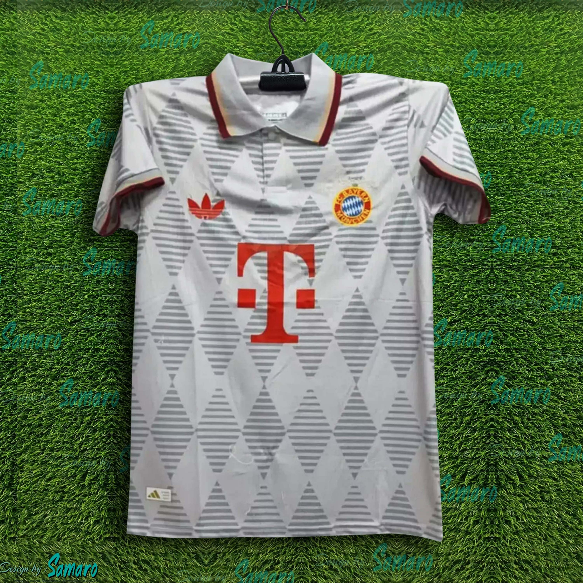 Picture of Bayern Munich Thai Premium Football Jersey For Man - Half Sleeve Polo t shirt - Bayern Football Jersey 2025-26