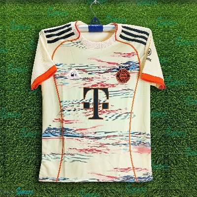 Picture of Bayern Munich Jersey 2025/206 Thai Premium Football Jersey For Man - Half Sleeve Jersey - Bayern Football Jersey 2025