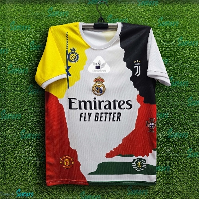 Picture of Ronaldo Thai Premium Football Jersey For Man - Half Sleeve T Shirt - Portugal Football Jersey 2025