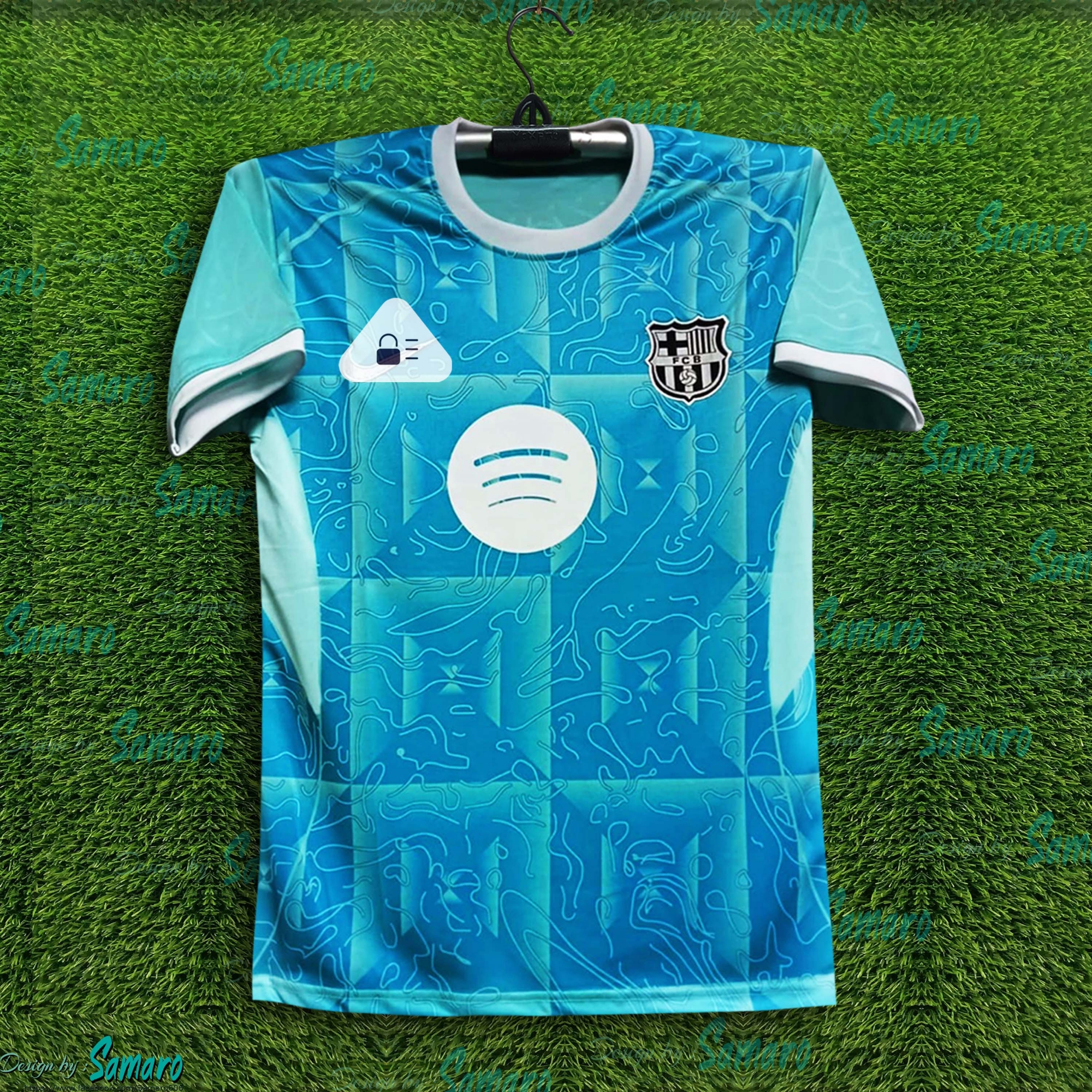 Picture of Barcelona Jersey 2025/2026 Thai Premium Football Jersey For Men - Half Sleeve Jersey - Barcelona Football Jersey 2025