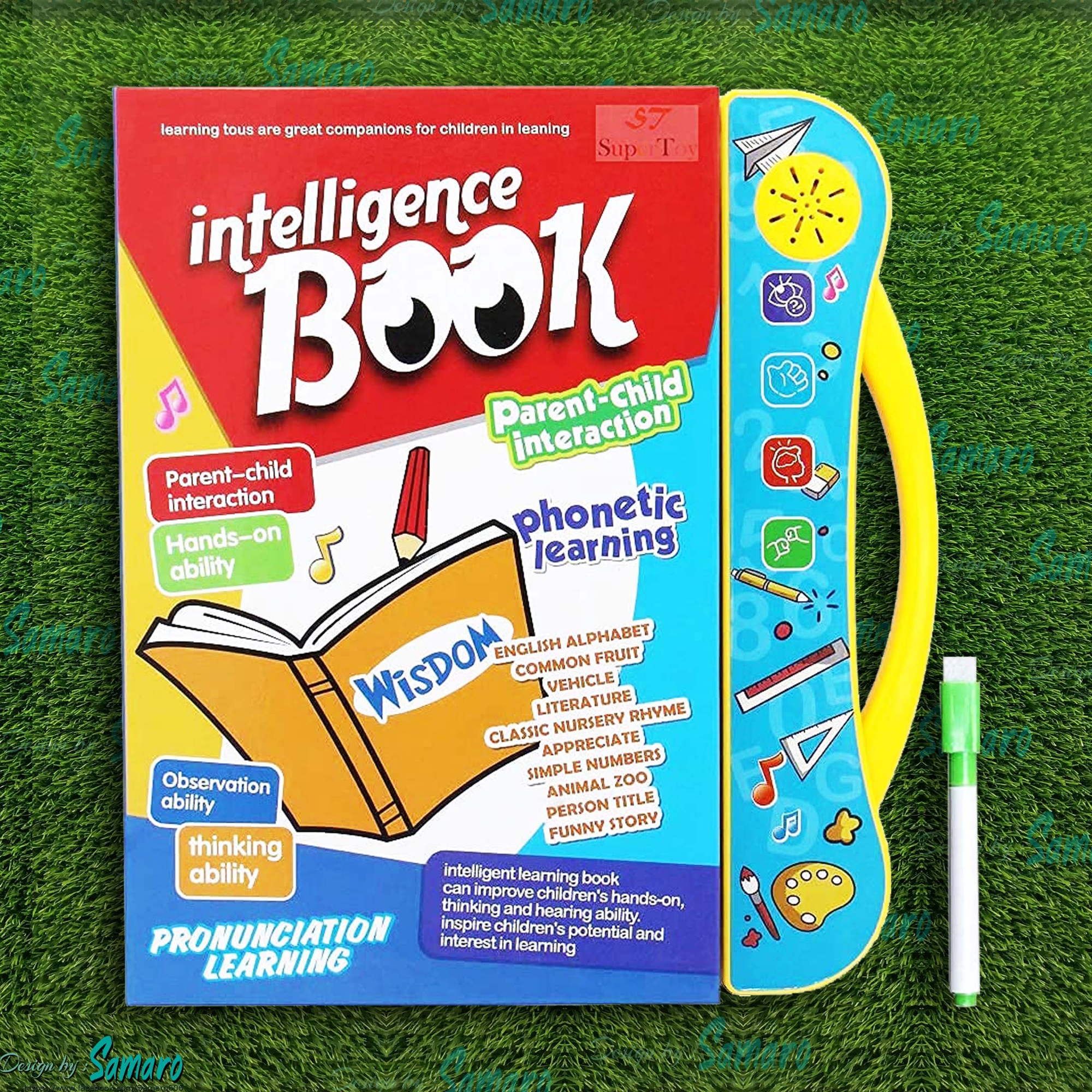 Picture of Intelligence Book for Kids - High Quality Self Learning Study Book for Kids - Kids Talking Book with Sound