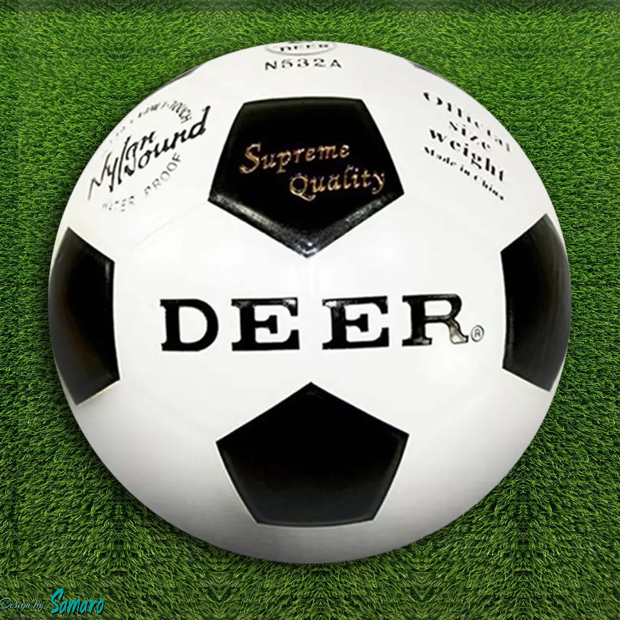 Picture of Deer Football for Men - Size 5 Ball - Deer Football