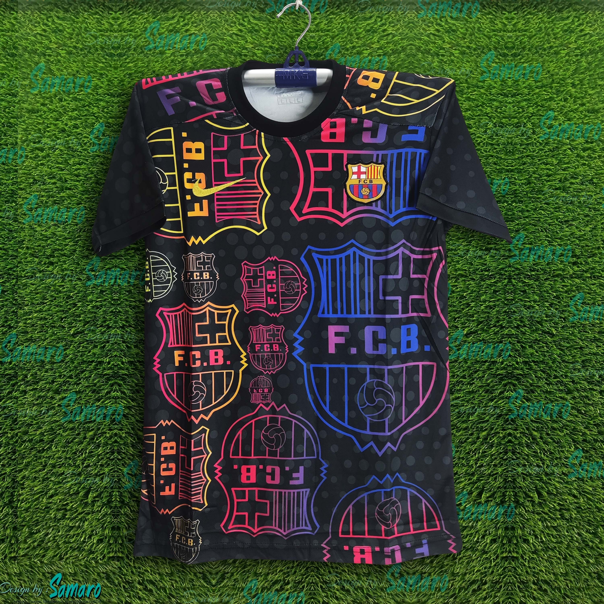 Picture of Barcelona Jersey 2025/2026 Thai Premium Football Jersey For Men - Half Sleeve Jersey - Barcelona Football Jersey 2025