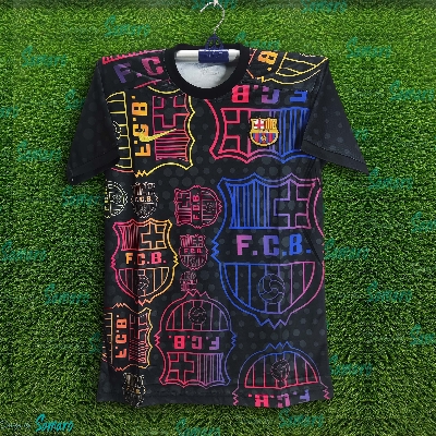 Picture of Barcelona Jersey 2025/2026 Thai Premium Football Jersey For Men - Half Sleeve Jersey - Barcelona Football Jersey 2025