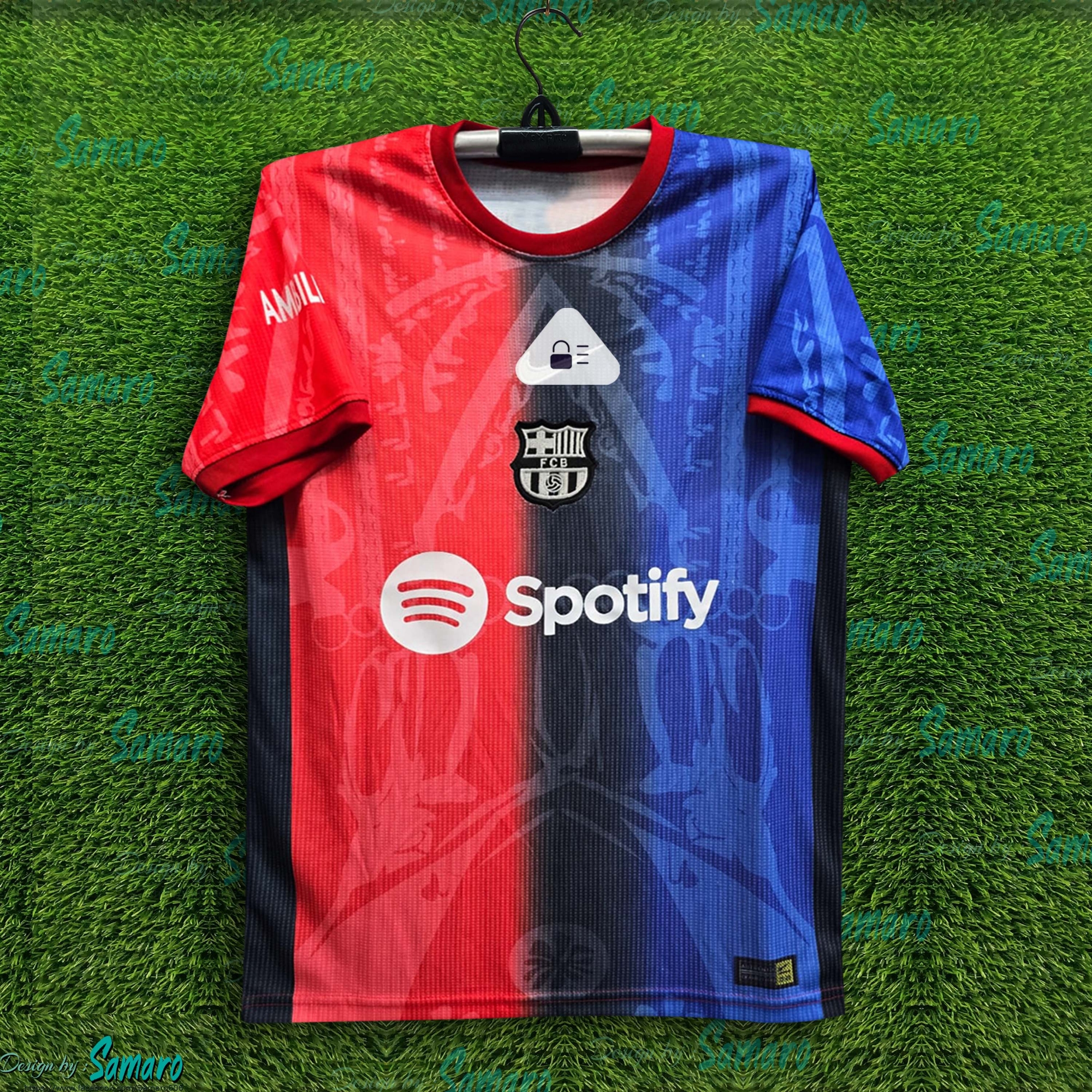 Picture of Barcelona Jersey 2025/2026 Thai Premium Football Jersey For Men - Half Sleeve Jersey - Barcelona Football Jersey 2025