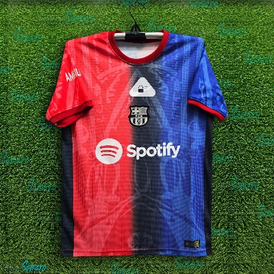 Picture of Barcelona Jersey 2025/2026 Thai Premium Football Jersey For Men - Half Sleeve Jersey - Barcelona Football Jersey 2025