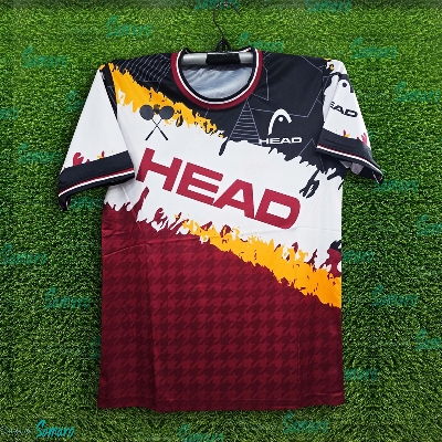 Picture of head Jersey 2025/2026 VS Thai Premium Jersey For Men - Winter & Bike Jersey for men - head Badminton Jersey 2025