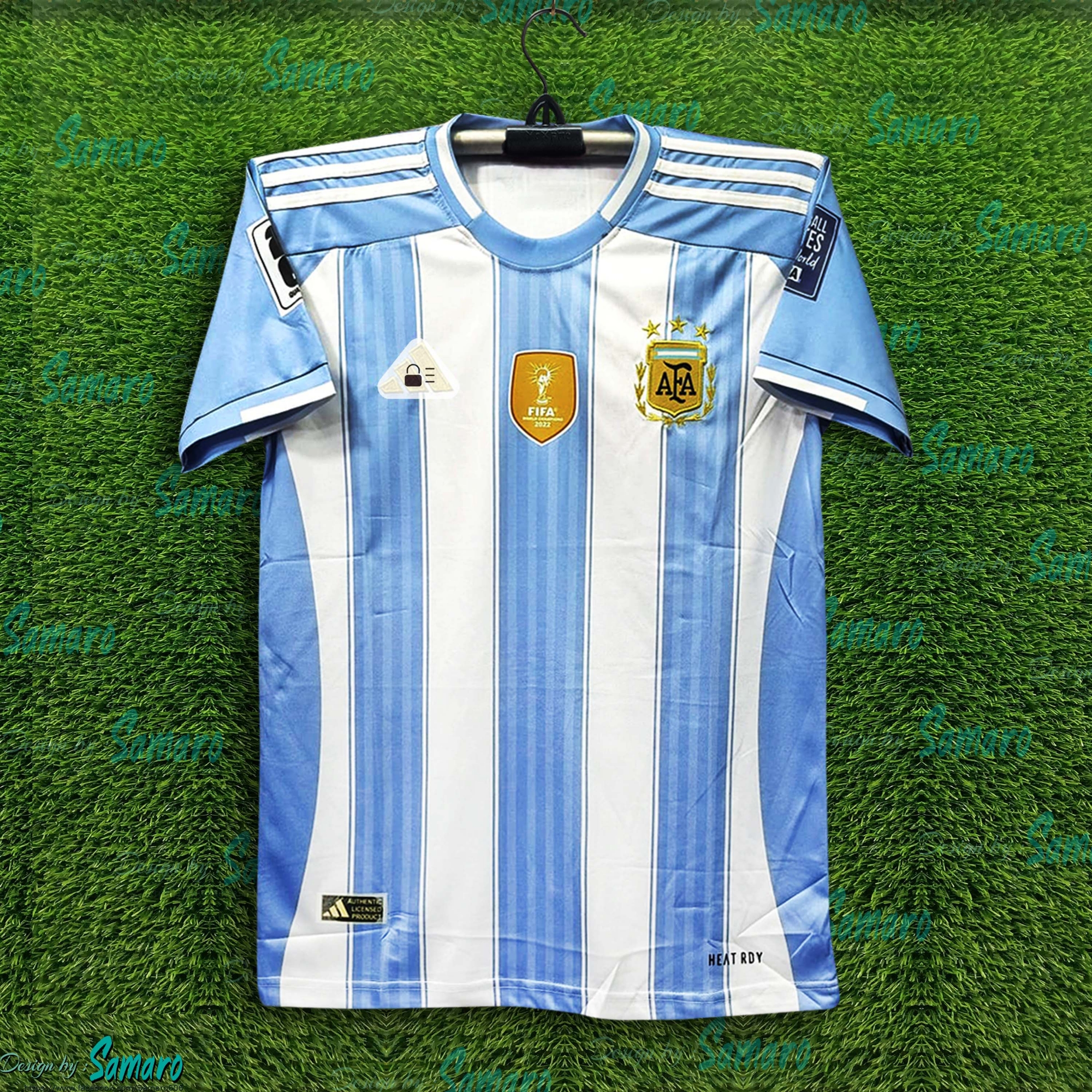 Picture of Argentina Jersey 2025/2026 Thai Premium Football Jersey For Men - Half Sleeve Jersey - Argentina Football Jersey 2025