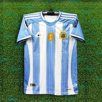 Picture of Argentina Jersey 2025/2026 Thai Premium Football Jersey For Men - Half Sleeve Jersey - Argentina Football Jersey 2025