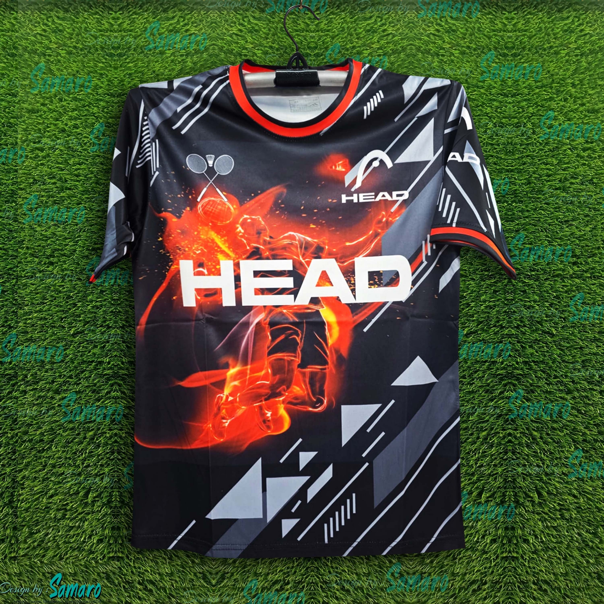 Picture of head Jersey 2025/2026 VS Thai Premium Jersey For Men - Winter & Bike Jersey for men - head Badminton Jersey 2025