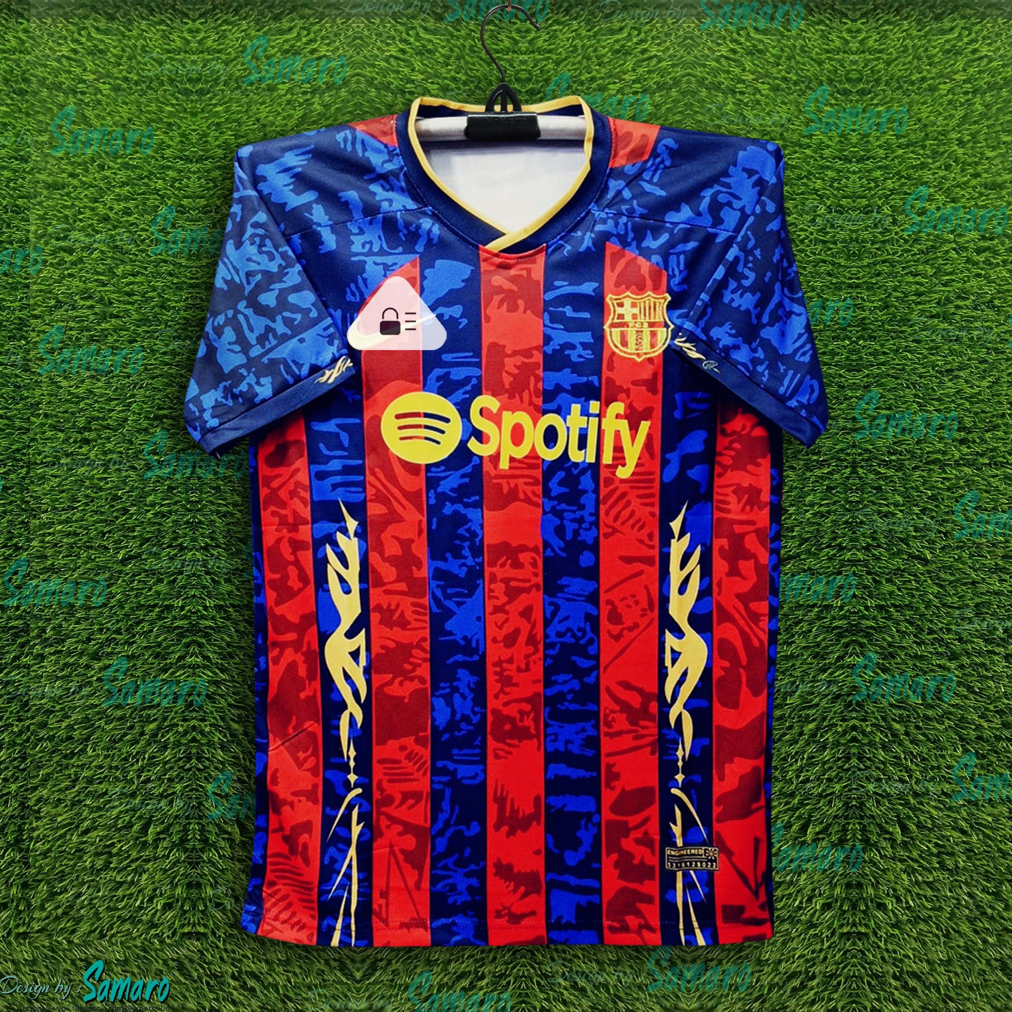 Picture of Barcelona Jersey 2025/2026 Thai Premium Football Jersey For Men - Half Sleeve Jersey - Barcelona Football Jersey 2025