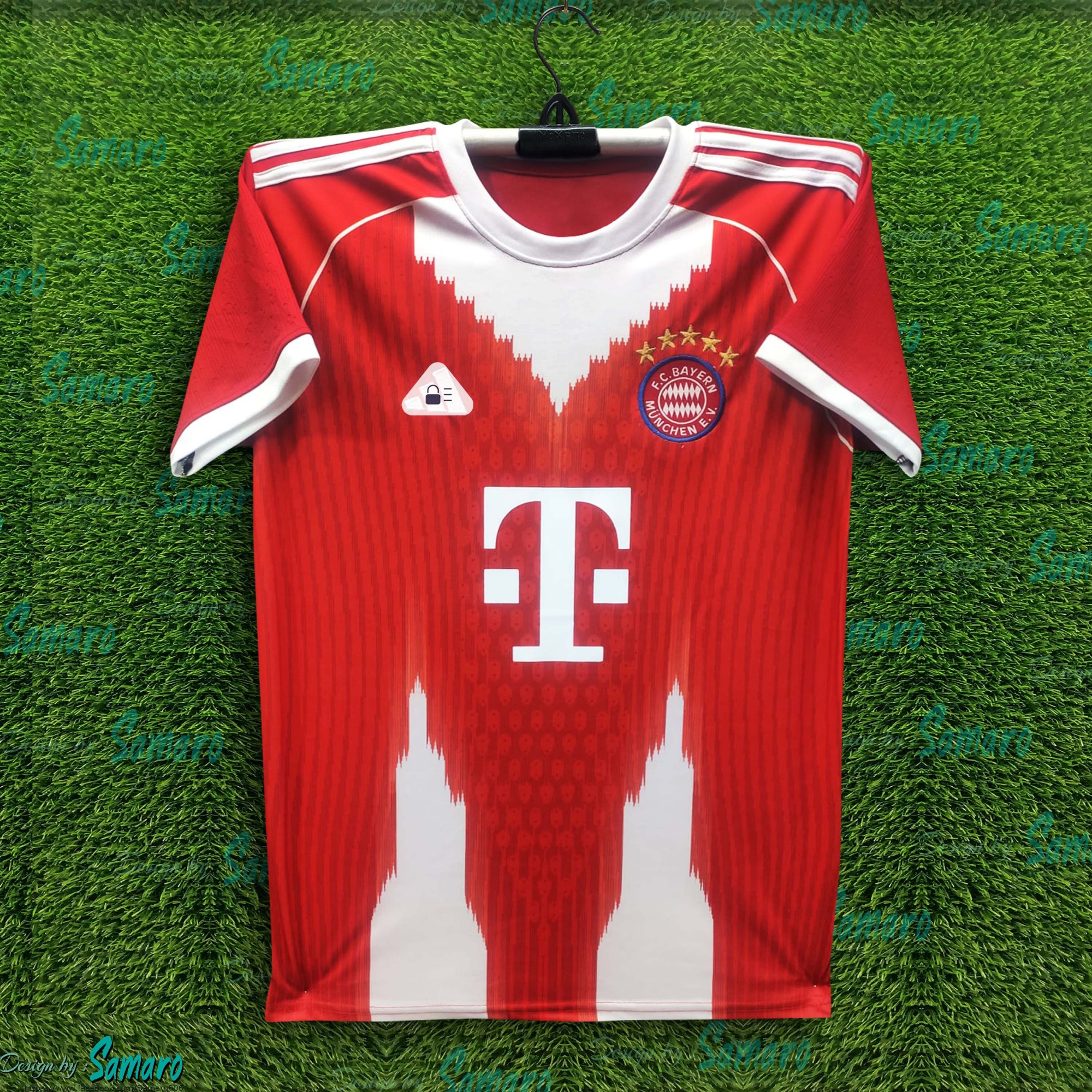 Picture of Bayern Munich Jersey 2025/2026 Thai Premium Football Jersey For Men - Half Sleeve Jersey - Bayern Football Jersey 2025