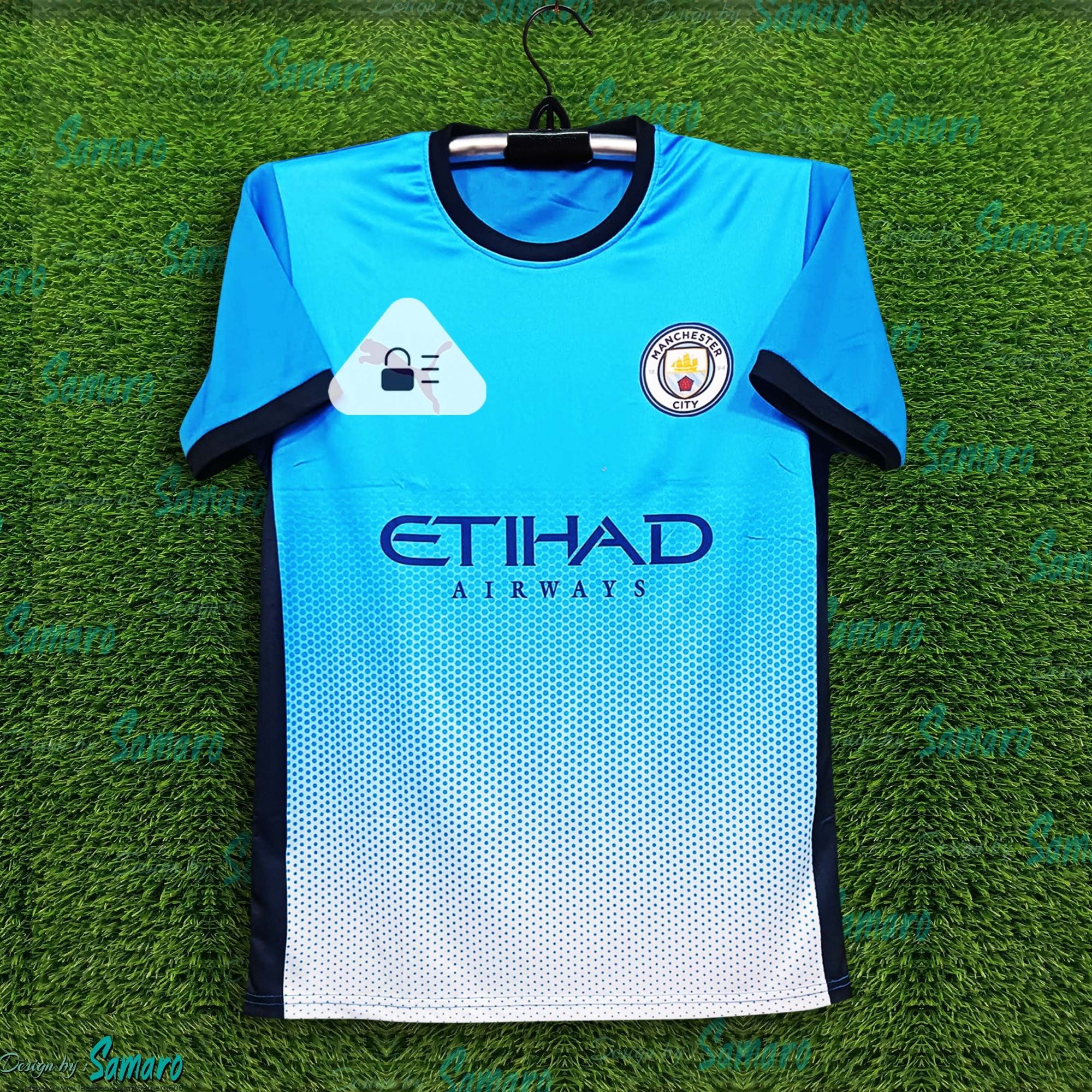 Picture of Manchester City Short Sleeve Football Jersey for Men - Half Sleeve t-shirt - Manchester City Football Jersey 2025