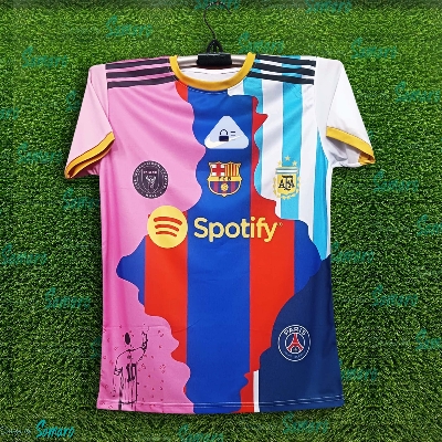 Picture of Messi Short Sleeve Football Jersey For Man - Half Sleeve T Shirt - Argentina Football Jersey 2025