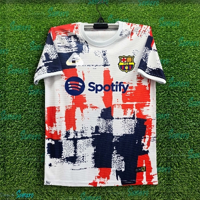 Picture of Barcelona Jersey 2025/2026 Thai Premium Football Jersey For Men - Half Sleeve Jersey - Barcelona Football Jersey 2025