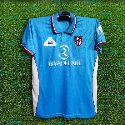 Picture of Atletico Madrid Jersey 2025/2026 Thai Premium Polo Football Jersey For Men - Half Sleeve Polo Jersey - Atletico Madrid Jersey 2025