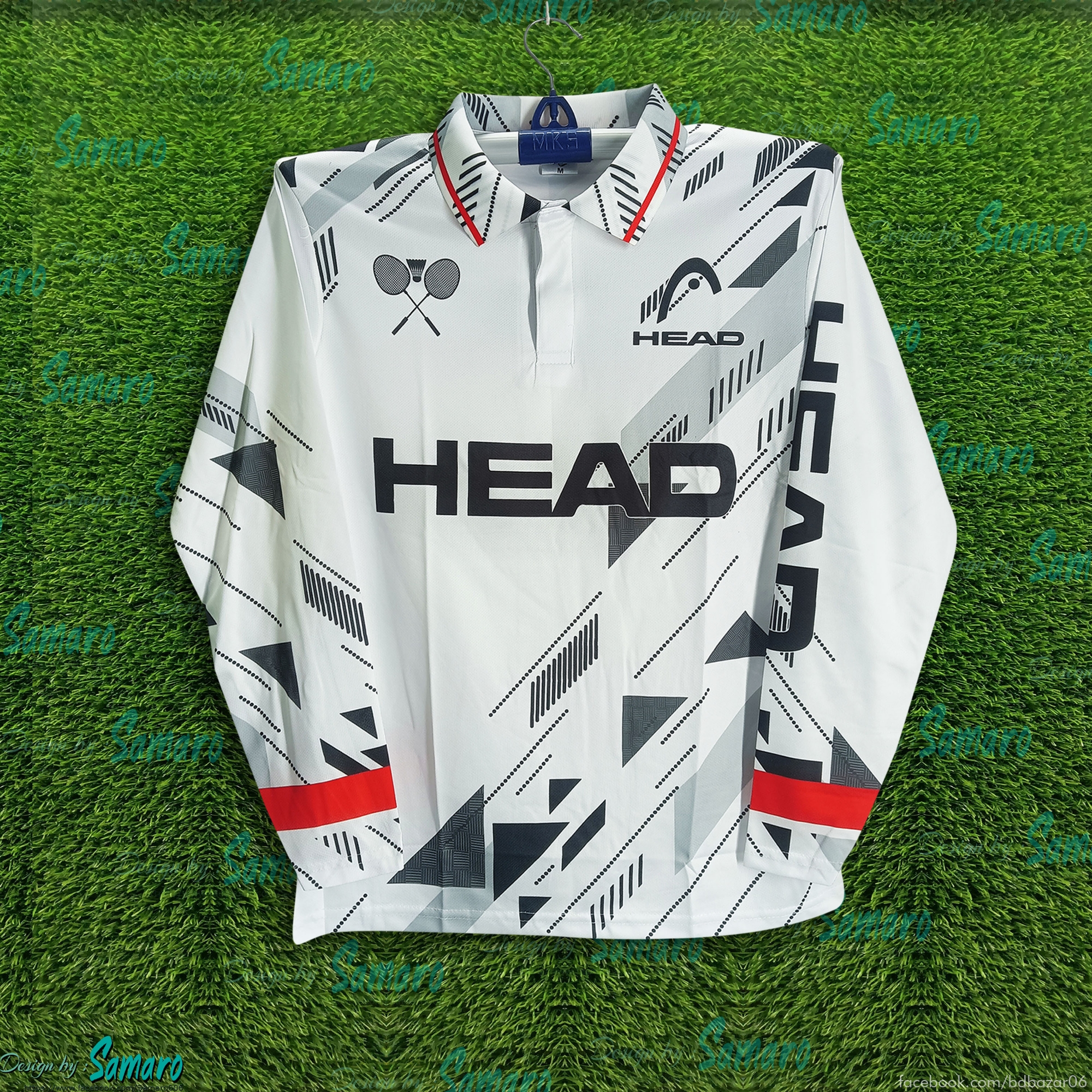 Picture of HEAD Jersey 2025/2026 Head Thai Premium Jersey For Men - Winter & Bike Jersey for men - Head Badminton Jersey 2025