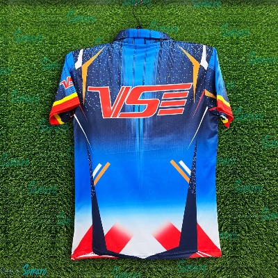 Picture of VS Half Sleeve Polo Jersey 2025/2026 Thai Premium Jersey For Men - Winter & Bike t shirt - VS Badminton Jersey 2025