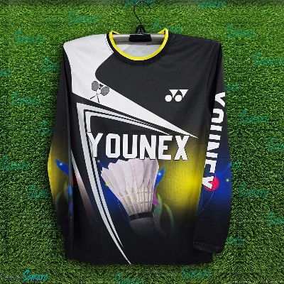 Picture of Yonex Long Sleeve Jersey 2025/2026 Premium Jersey For Men - Winter & Bike t shirt - Younex Badminton Jersey 2025