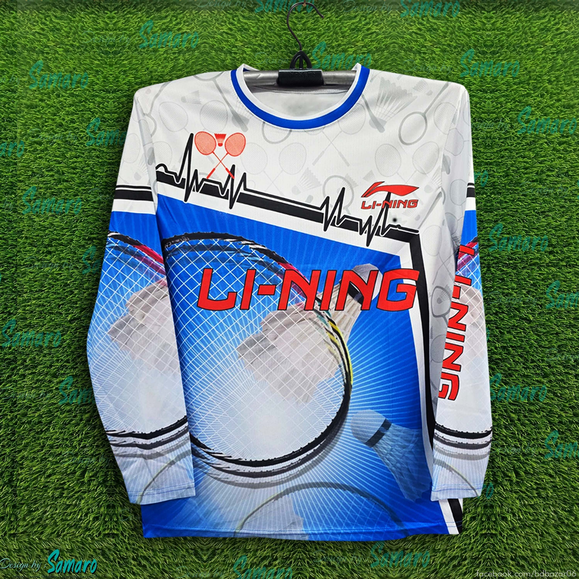 Picture of Li-Ning Jersey 2025/2026 Premium Jersey For Men - Winter & Bike Jersey for men - Li Ning Badminton Jersey 2025