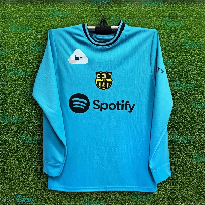 Picture of Barcelona full Sleeve Jersey 2025/2026 Thai Premium Football Jersey For Men - Long Sleeve - Barcelona Football Jersey 2025