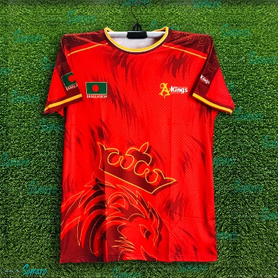 Picture of Bashundhara Kings Jersey 2025/2026 Thai Premium Football For Men - Half Sleeve - Bashundhara Football Jersey 2025