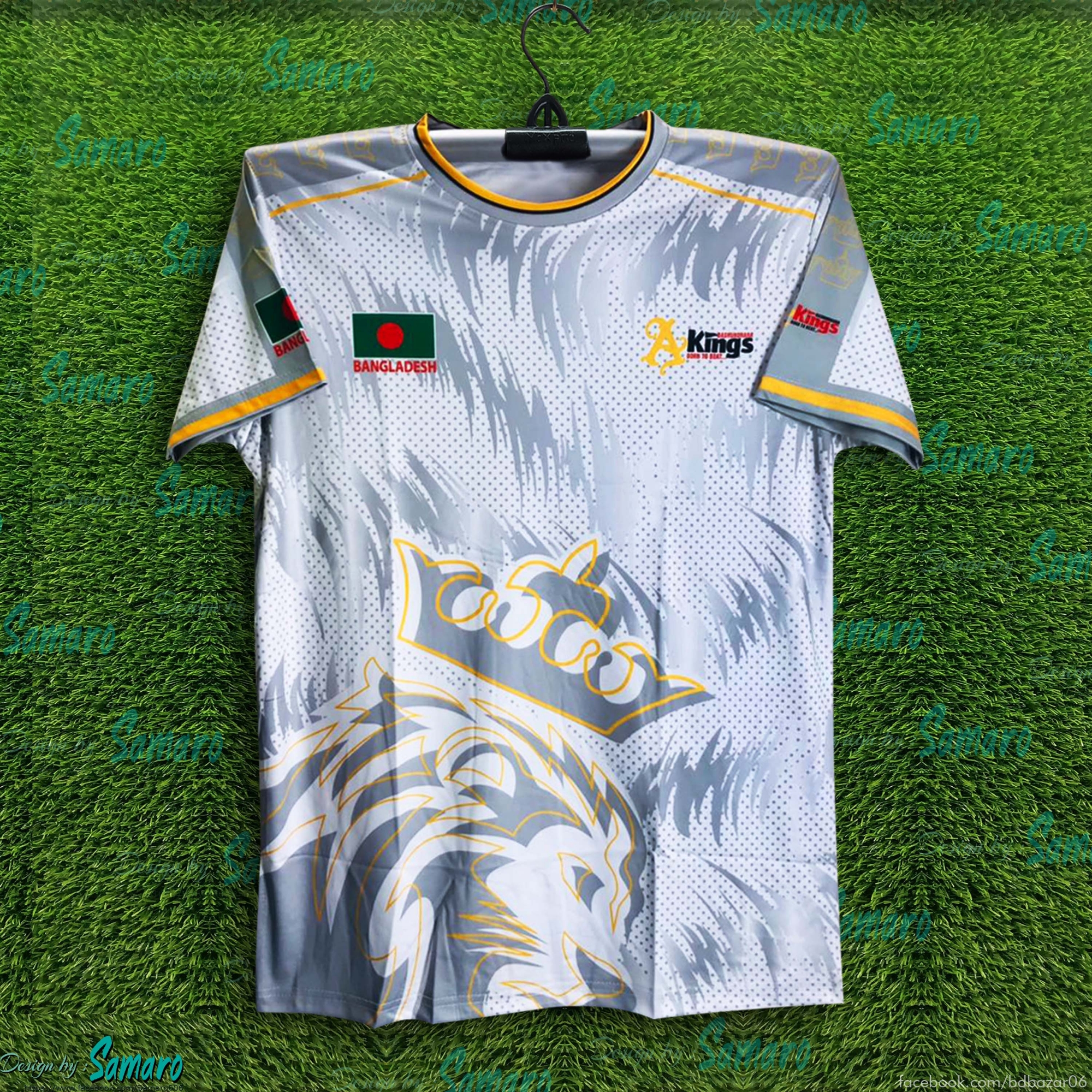 Picture of Bashundhara Kings Jersey 2025/2026 Thai Premium Football For Men - Half Sleeve - Bashundhara Football Jersey 2025