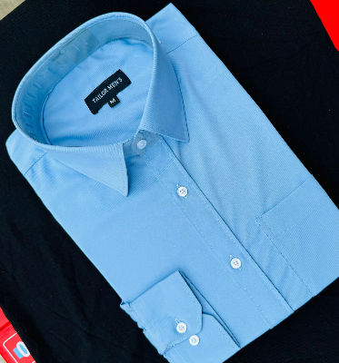 Picture of Sky Blue Supreme Herringhone Shirt