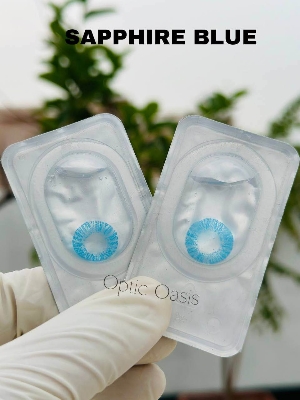 Picture of Freshlook contact lens colour sapphire blue