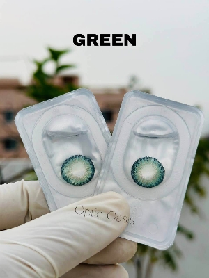 Picture of Freshlook contact lens colour green