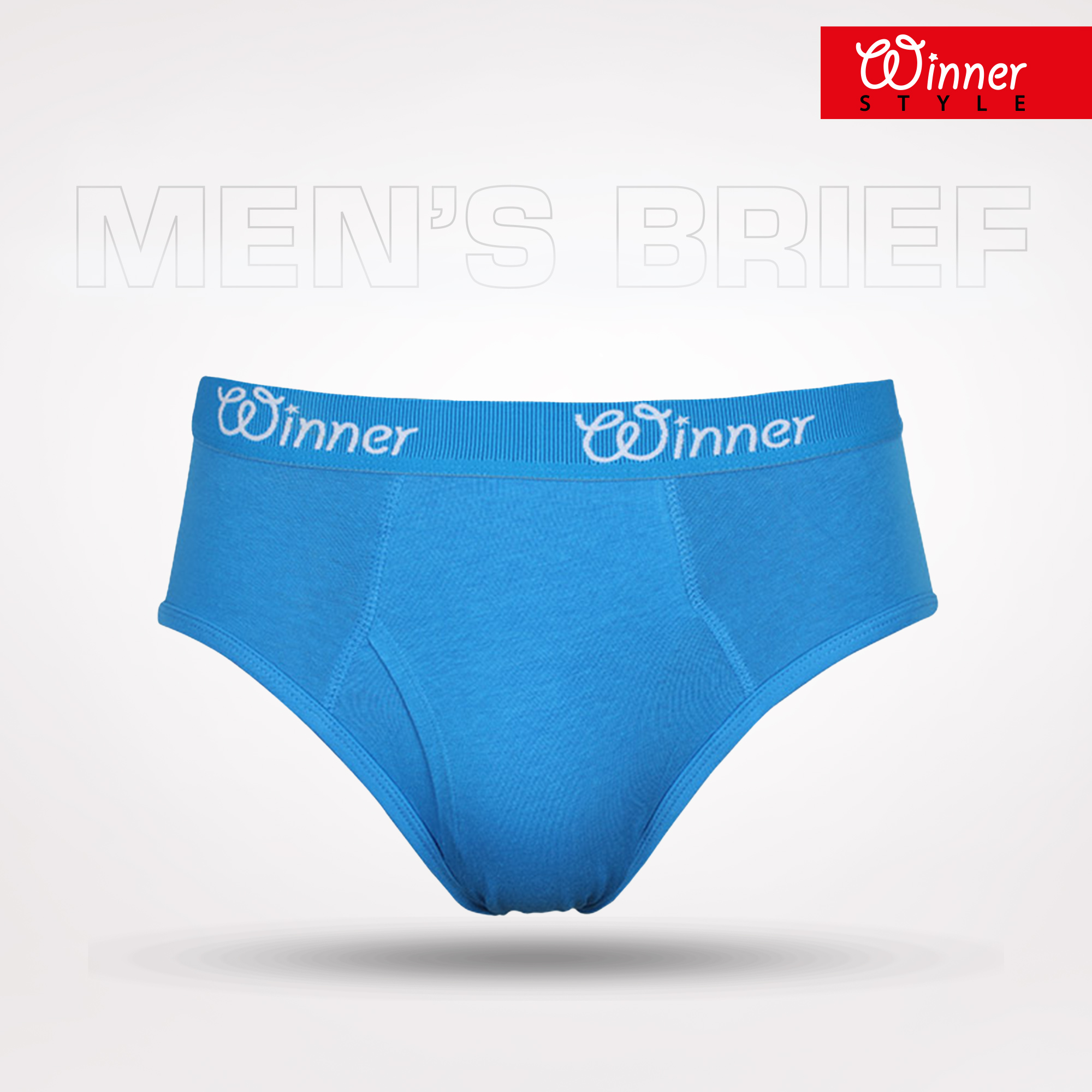 Picture of Winner Style Men's Deluxe Brief Blue Color