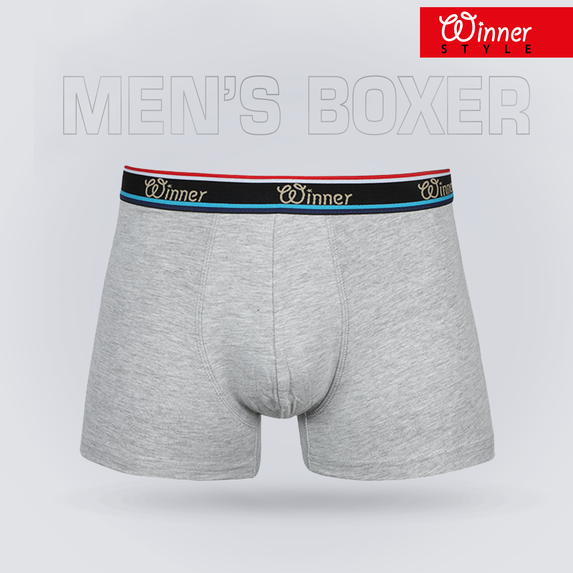 Picture of Winner Style Luxury Boxer W0002 Gray Mélange