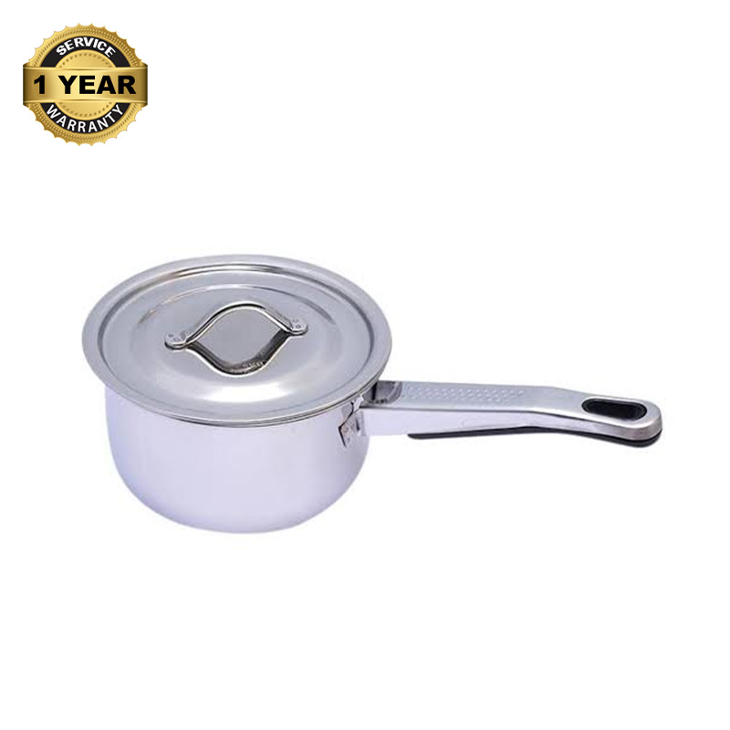 Picture of SKB Stainless Steel Queen Sauce Pot with SS Lid and Long Handle – 16cm