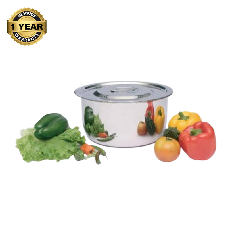 Picture of   SKB Stainless Steel BD Pan with SS Lid -24 CM