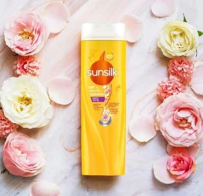 Picture of International Thailand product hair care product Sunsilk shampoo Soft and Smooth used for male/ female - 300 ml