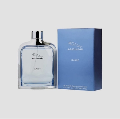 Picture of International France product Body perfume party scent Jaguar Classic Blue used for male - 100 ml