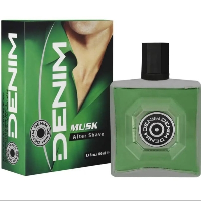 Picture of International UAE product Denim Musk after shave used for male - 100 ml