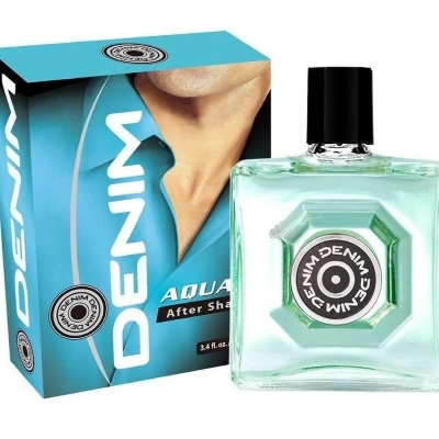 Picture of International UAE product Denim Aqua after shave used for male - 100 ml
