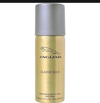 Picture of International France product Body Spray Jaguar Classic Gold for Men - 150 ml